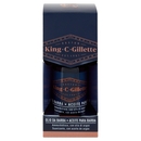 King C. Gillette Olio da Barba - Ammorbidisce ed Idrata con Olii di Argan, Jojoba e Avocado 30 ml